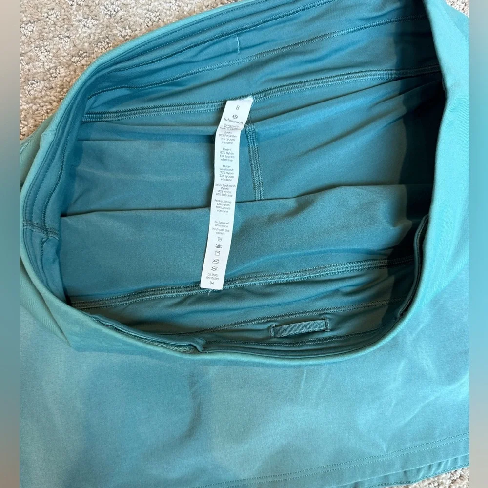 lululemon athletica Teal Play Off The Pleats Skirt